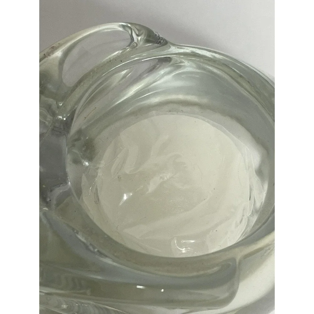 Indiana Glass Bunny Rabbit Votive Tea light Candle Holder Candle-lite Vintage